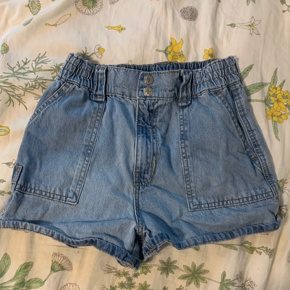 vanilla star high rise jean shorts